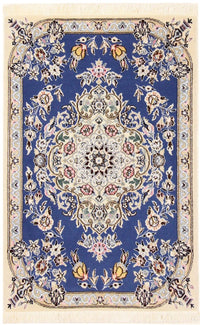Perser Rug - Nain - Royal - 90 x 60 cm - blue