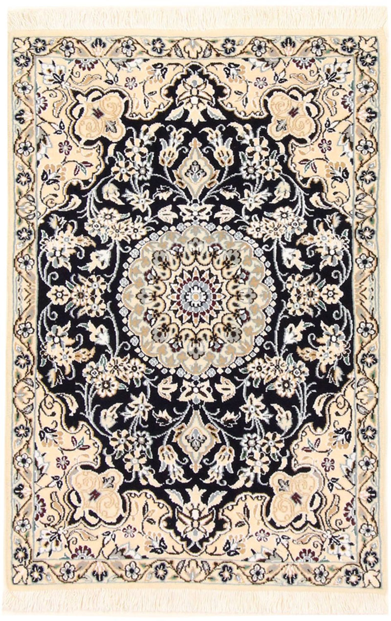Perser Rug - Nain - Royal - 90 x 60 cm - dark blue