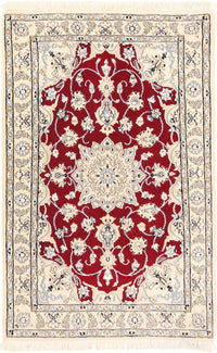 Perser Rug - Nain - Royal - 90 x 60 cm - red