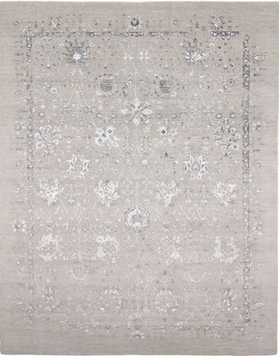 Designer Rug - 305 x 244 cm - silver