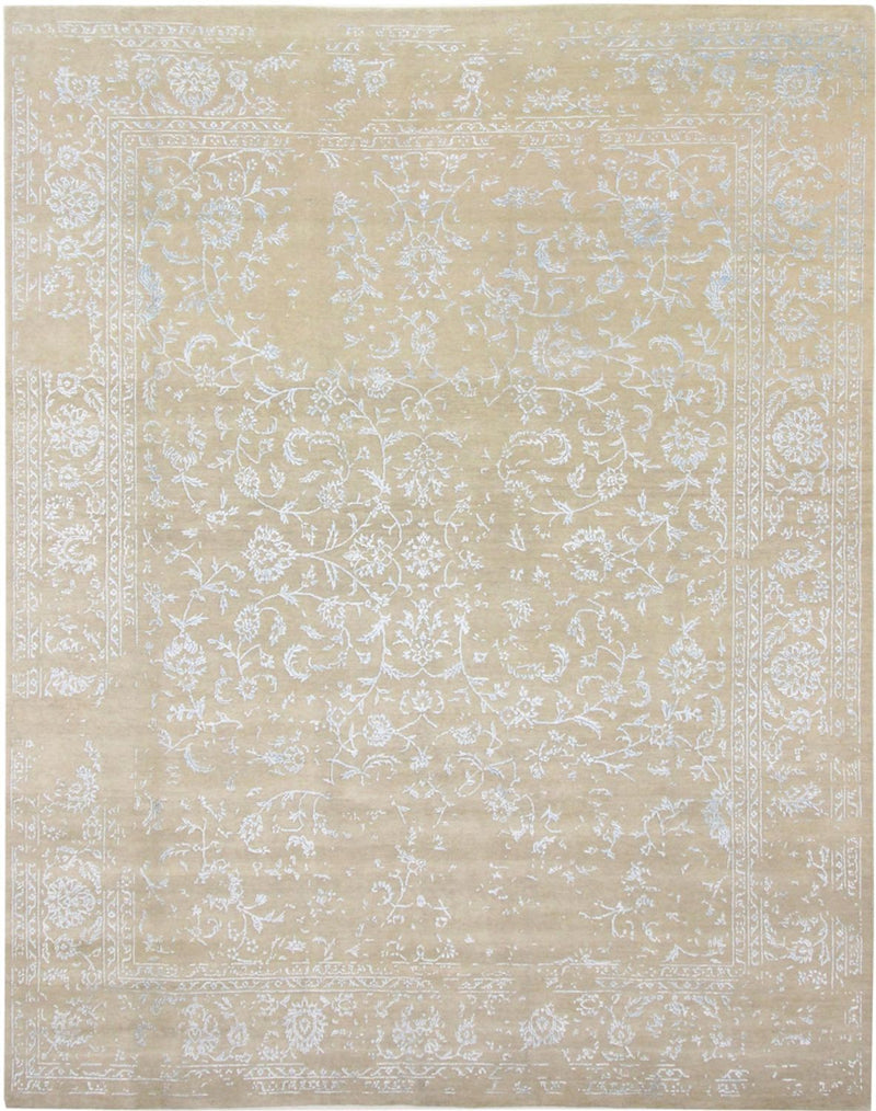 Designer Rug - 306 x 243 cm - light blue