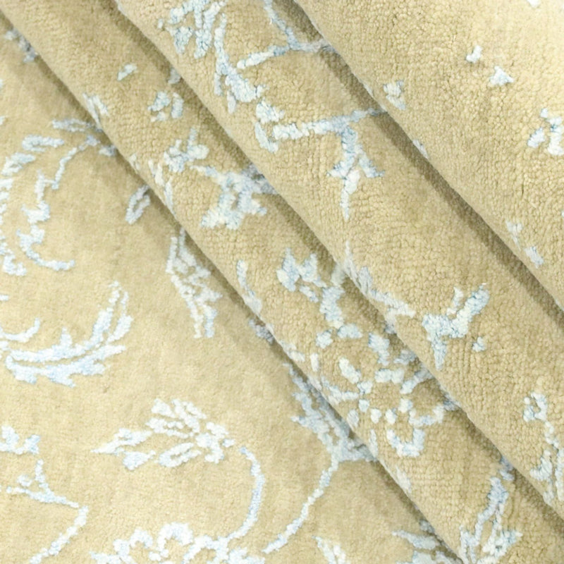 Designer Rug - 306 x 243 cm - light blue