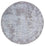 Designer Rug round  - 243 x 243 cm - light blue