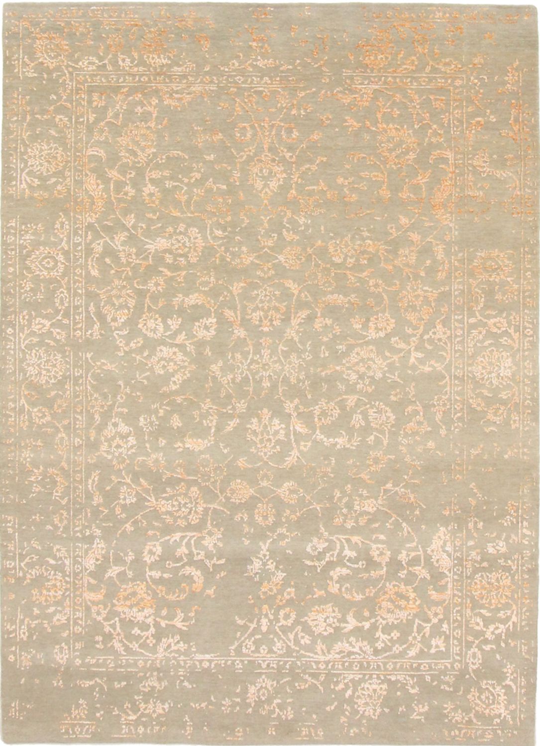 Designer Rug - 245 x 176 cm - orange