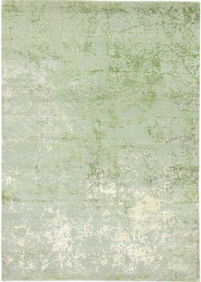 Designer Rug - 247 x 175 cm - green