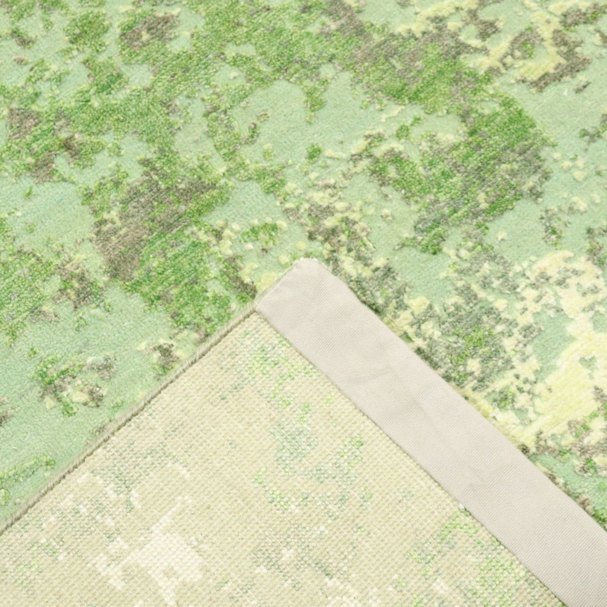 Designer Rug - 247 x 175 cm - green