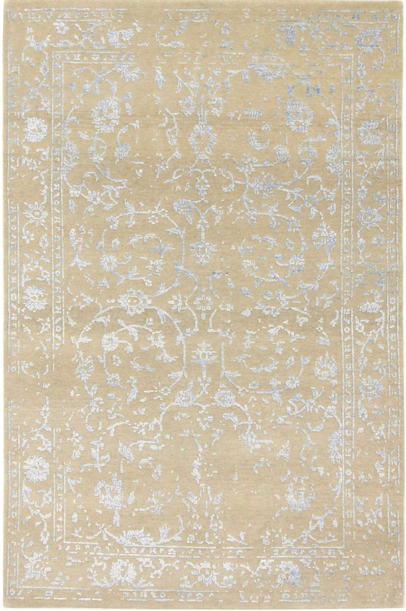 Designer Rug - 182 x 119 cm - light blue