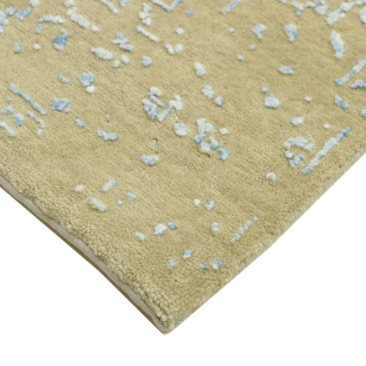 Designer Rug - 182 x 119 cm - light blue