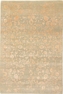 Designer Rug - 183 x 123 cm - orange