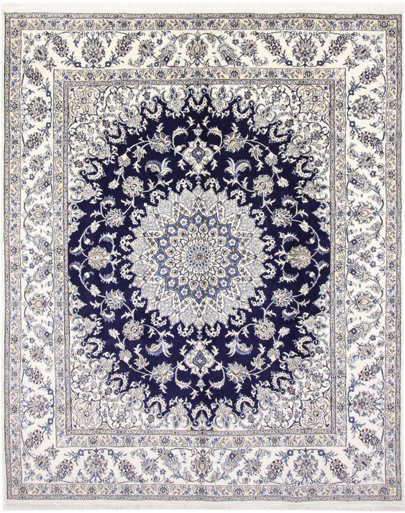 Perser Rug - Nain - 297 x 240 cm - dark blue