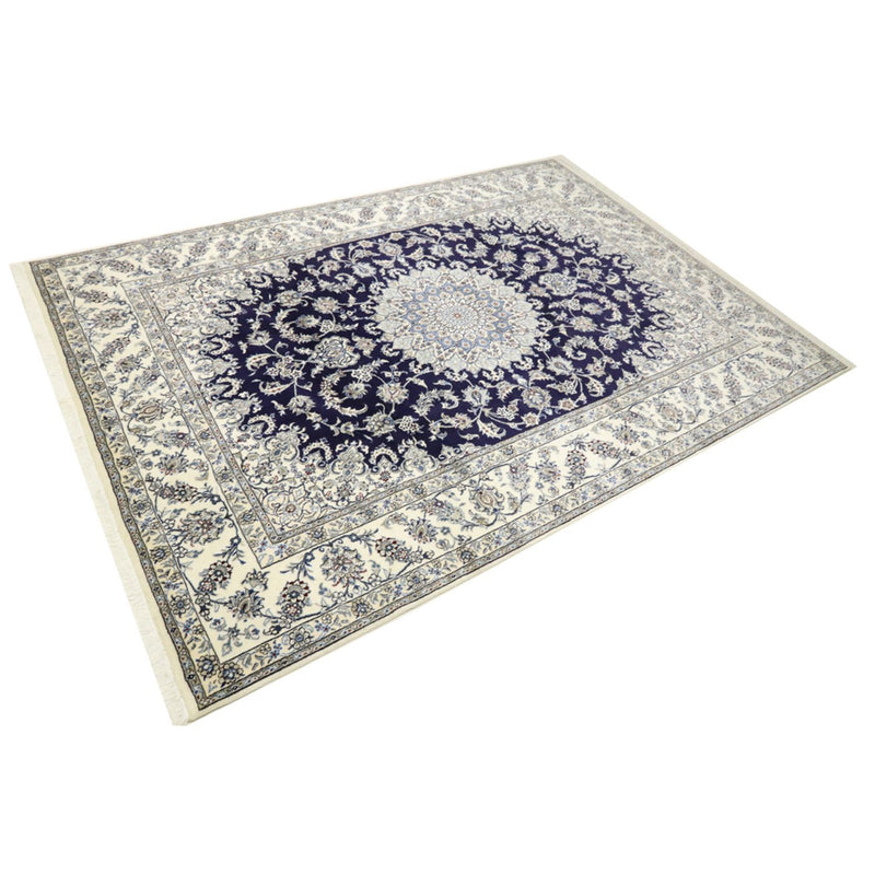 Perser Rug - Nain - 344 x 246 cm - dark blue
