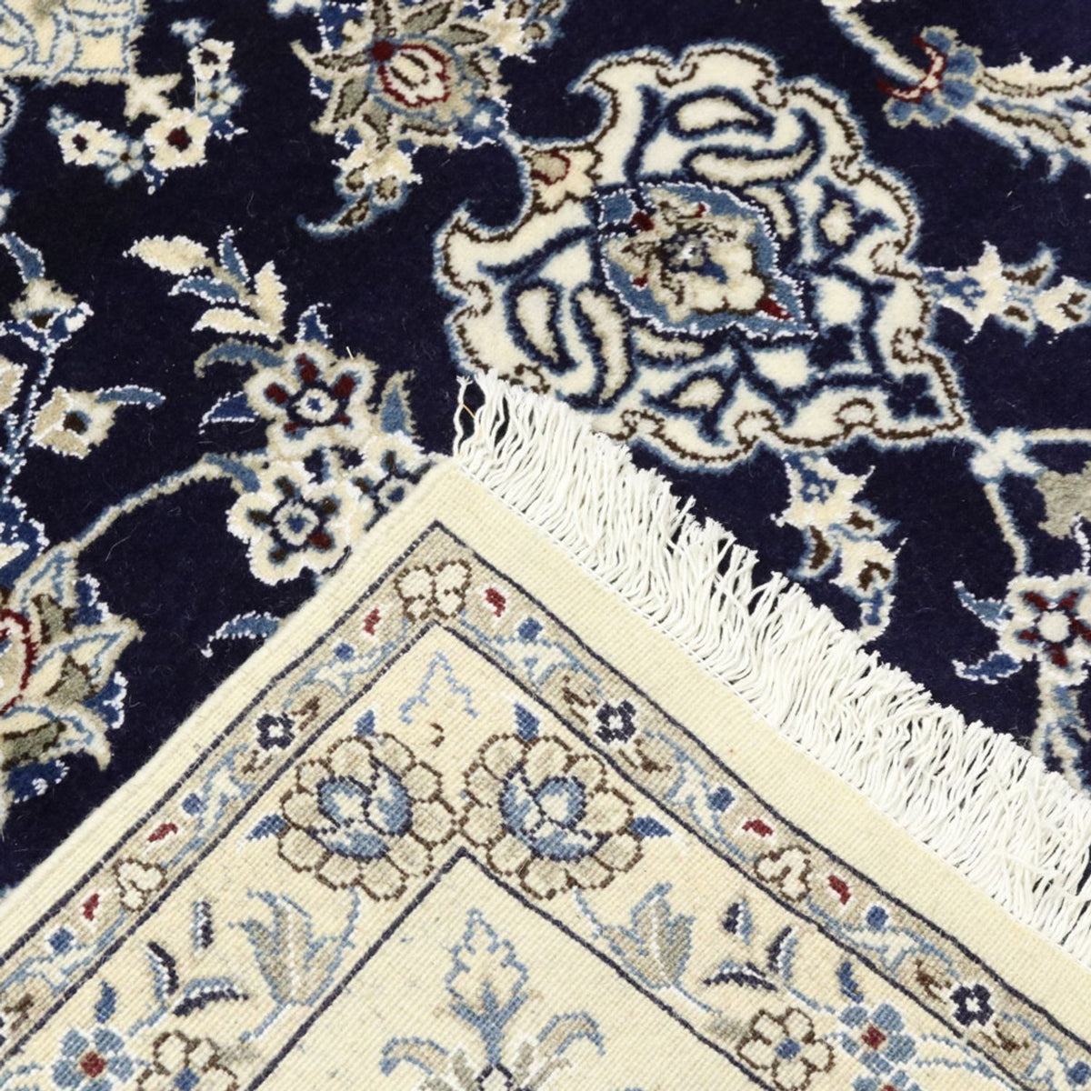 Perser Rug - Nain - 344 x 246 cm - dark blue