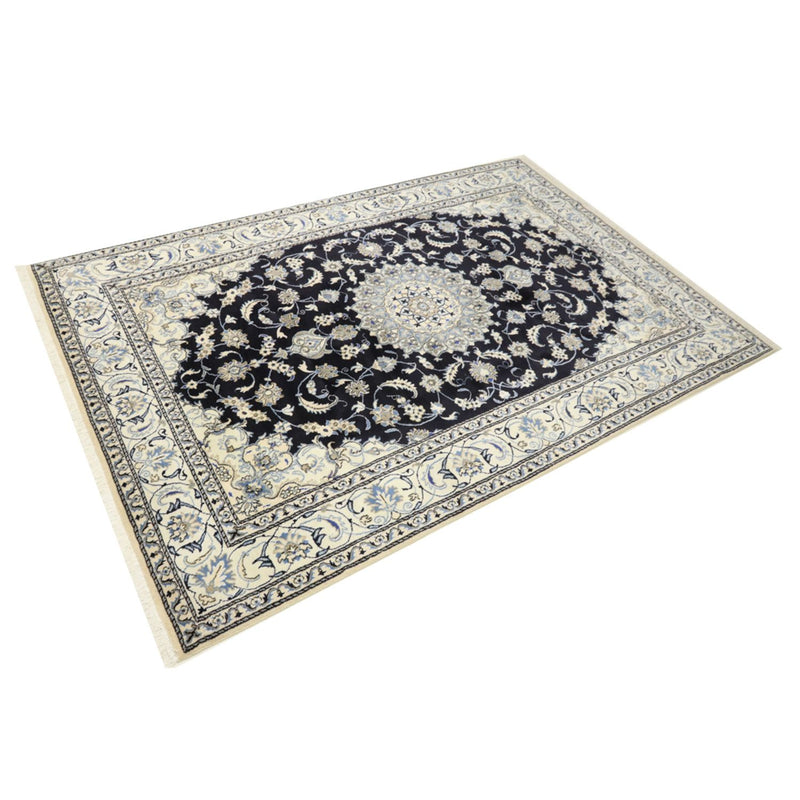Perser Rug - Nain - 294 x 195 cm - dark blue