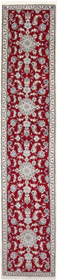 Runner Perser Rug - Nain - 390 x 78 cm - red