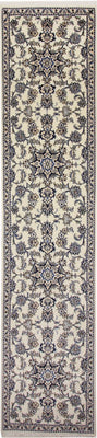 Runner Perser Rug - Nain - 386 x 82 cm - cream