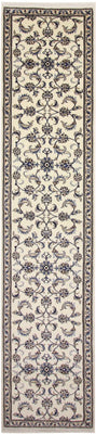 Runner Perser Rug - Nain - 378 x 80 cm - cream