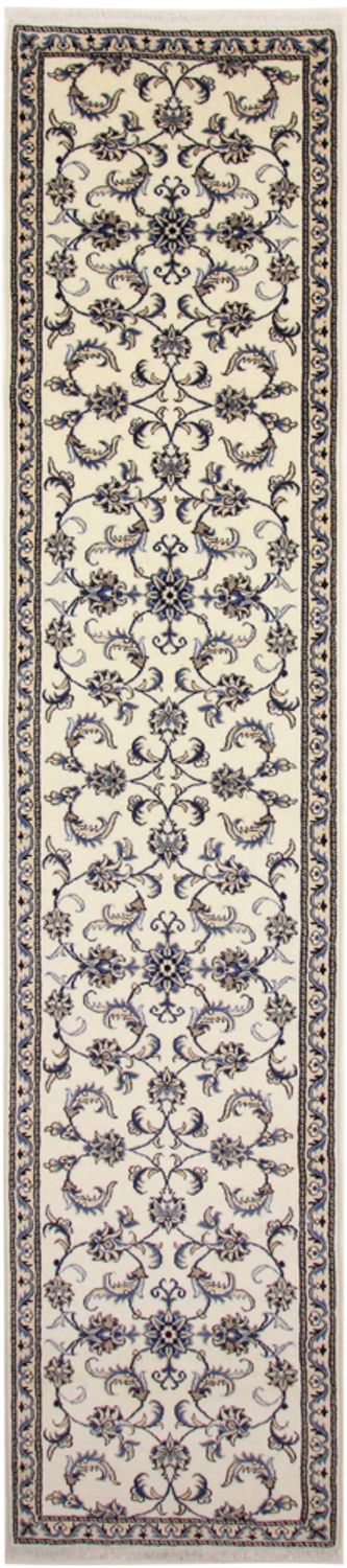 Runner Perser Rug - Nain - 378 x 80 cm - cream