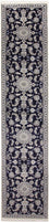 Runner Perser Rug - Nain - 383 x 76 cm - dark blue