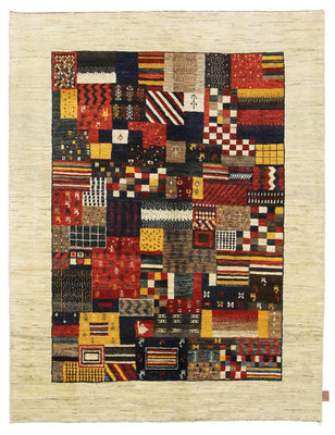 Gabbeh Rug - Loribaft Indus - 200 x 154 cm - multicolored