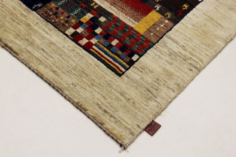 Gabbeh Rug - Loribaft Indus - 200 x 154 cm - multicolored