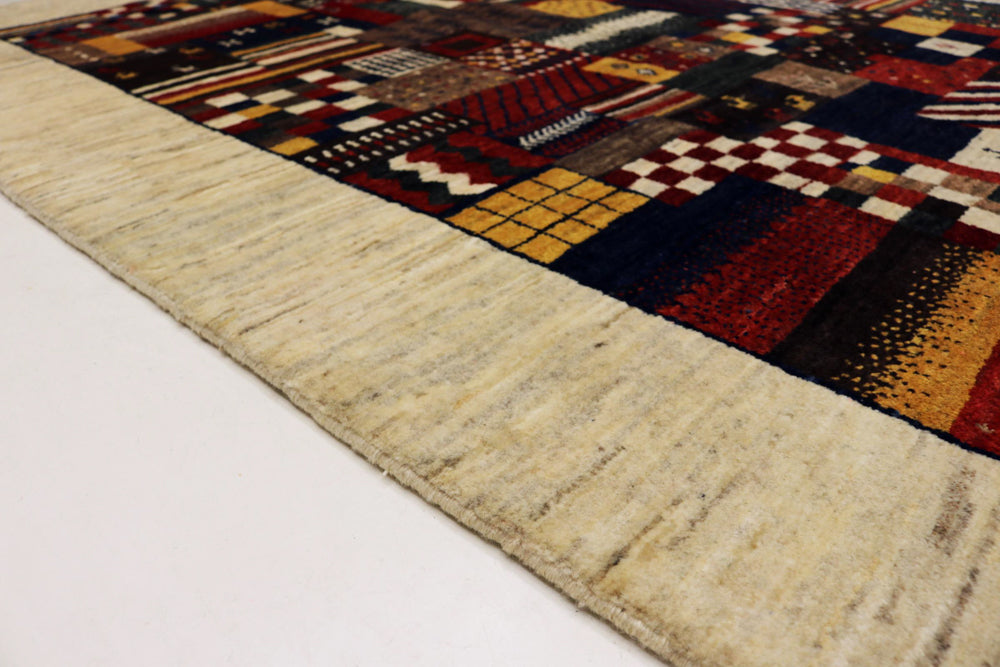 Gabbeh Rug - Loribaft Indus - 200 x 154 cm - multicolored