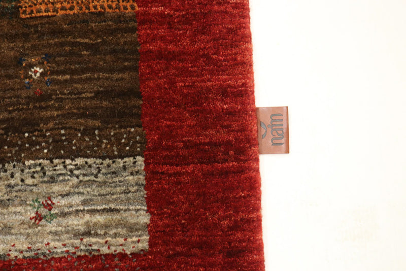 Gabbeh Rug - Loribaft Indus - 213 x 157 cm - beige