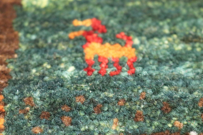 Gabbeh Rug - Loribaft Indus - 213 x 157 cm - beige