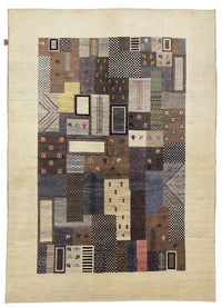 Gabbeh Rug - Loribaft Indus - 251 x 181 cm - multicolored