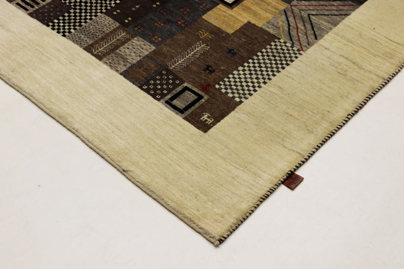 Gabbeh Rug - Loribaft Indus - 251 x 181 cm - multicolored