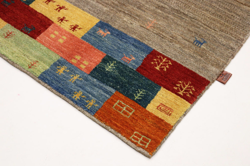 Gabbeh Rug - Loribaft Indus - 236 x 170 cm - multicolored