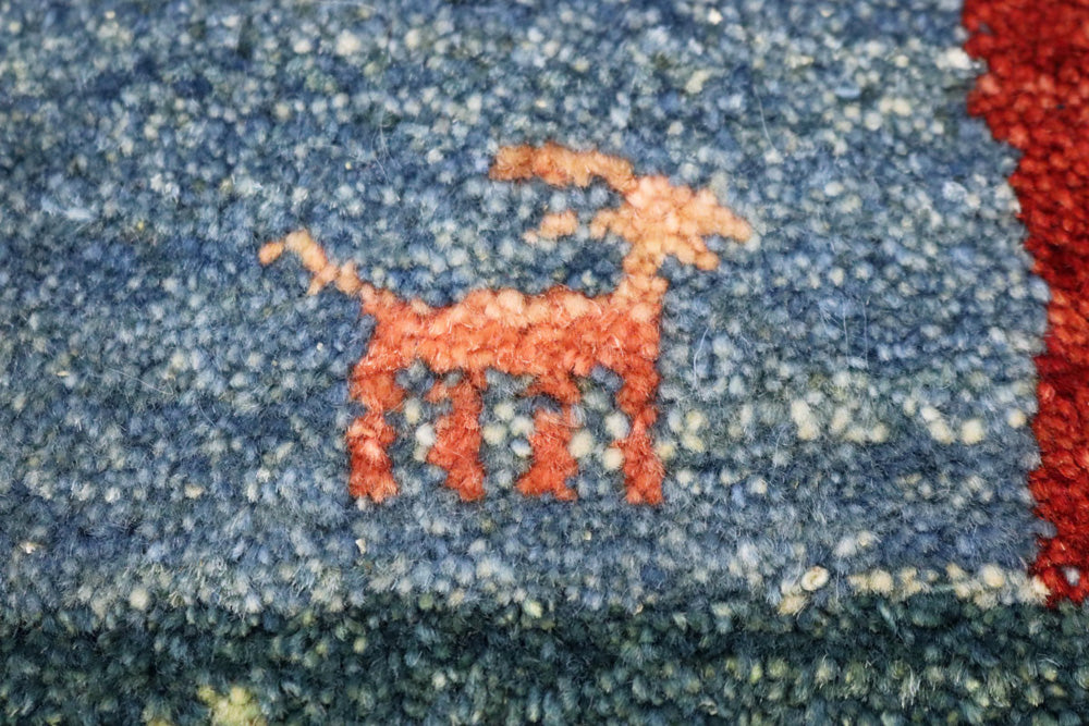 Gabbeh Rug - Loribaft Indus - 236 x 170 cm - multicolored