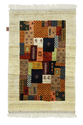 Gabbeh Rug - Loribaft Indus - 127 x 85 cm - multicolored