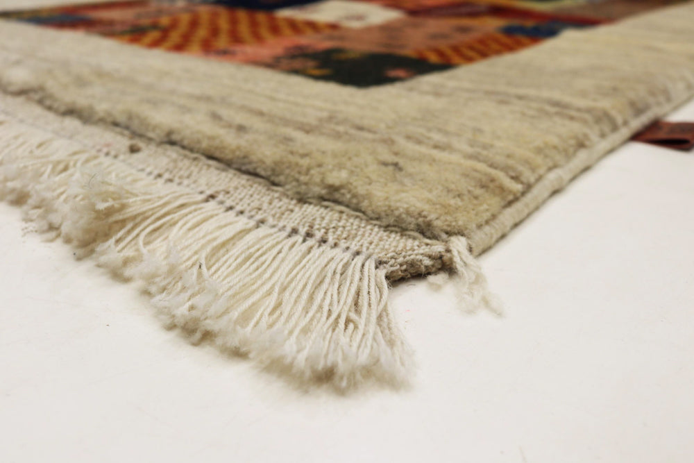 Gabbeh Rug - Loribaft Indus - 127 x 85 cm - multicolored