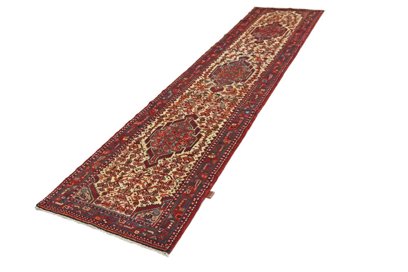Runner Perser Rug - Nomadic - 356 x 83 cm - light beige
