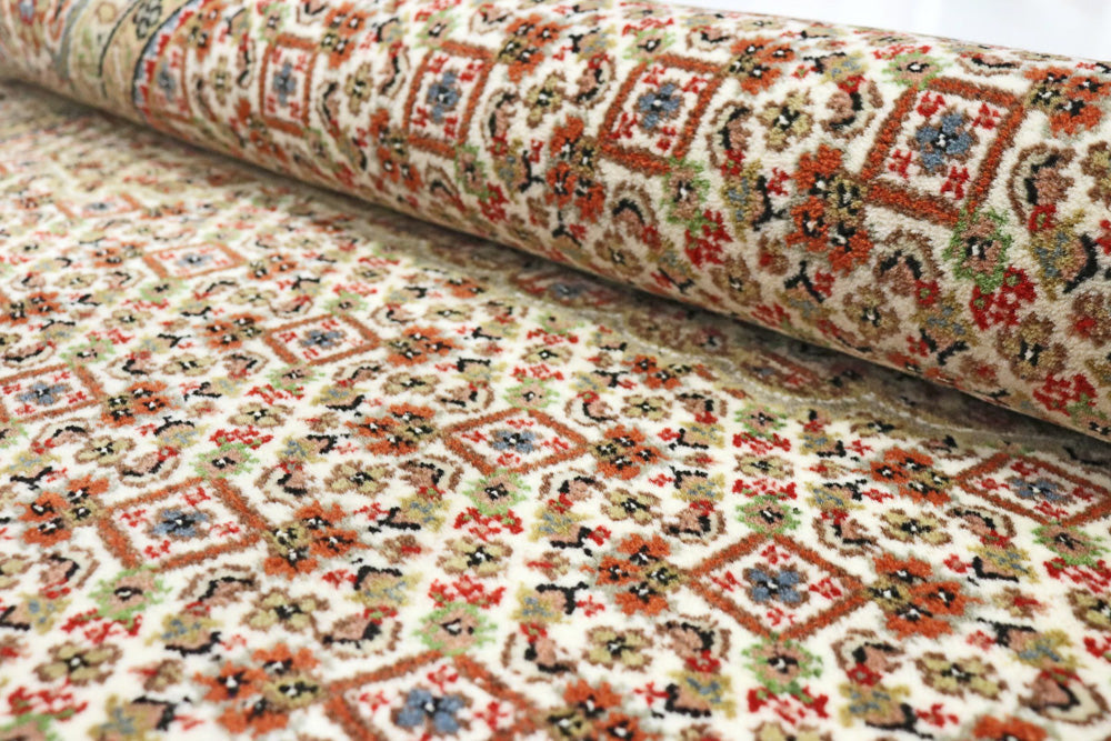 Oriental Rug - Tabriz round  - 150 x 150 cm - sand