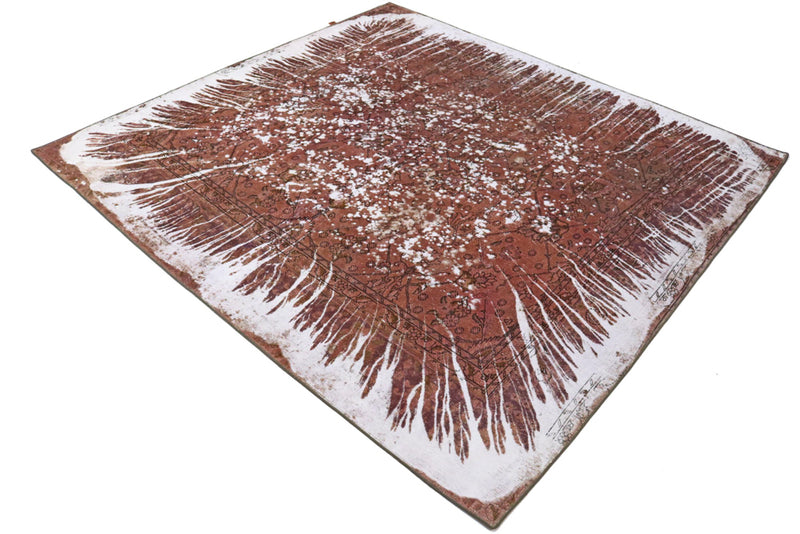 Designer Rug - 288 x 270 cm - rust