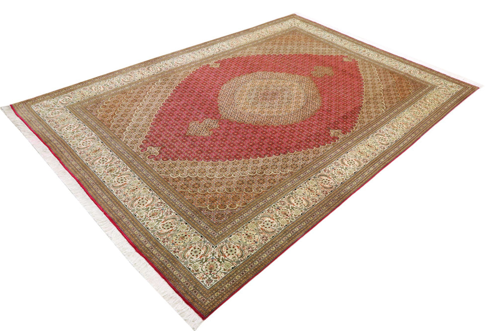 Tabriz - 50 Raj Rug 360x248cm - Persian Rugs