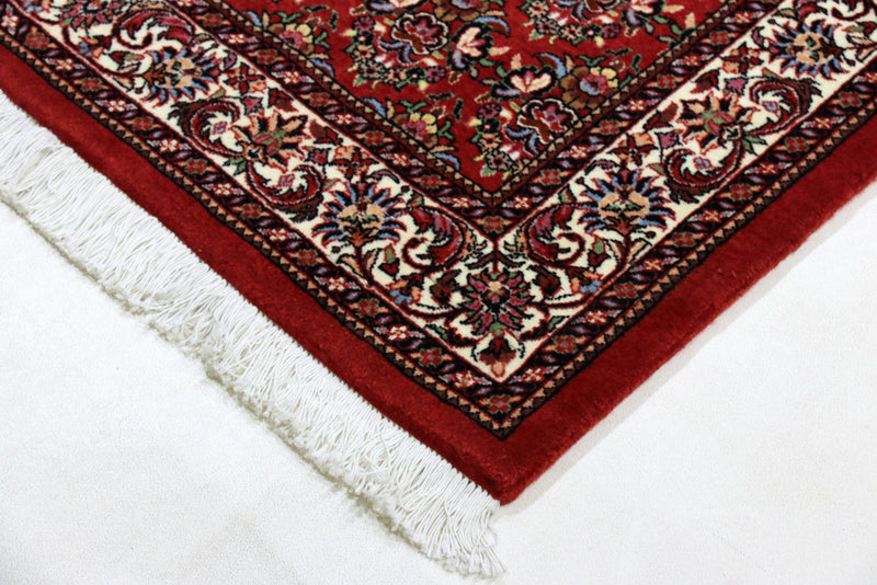 Runner Perser Rug - Bidjar - 197 x 102 cm - red