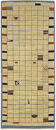 Persian Gabbeh Rug 199x83cm - Perserteppich Wollteppich