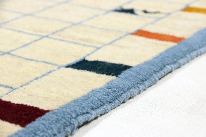 Runner Gabbeh Rug - Perser - 199 x 83 cm - sand