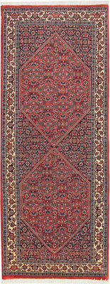 Runner Perser Rug - Bidjar - 200 x 78 cm - rust