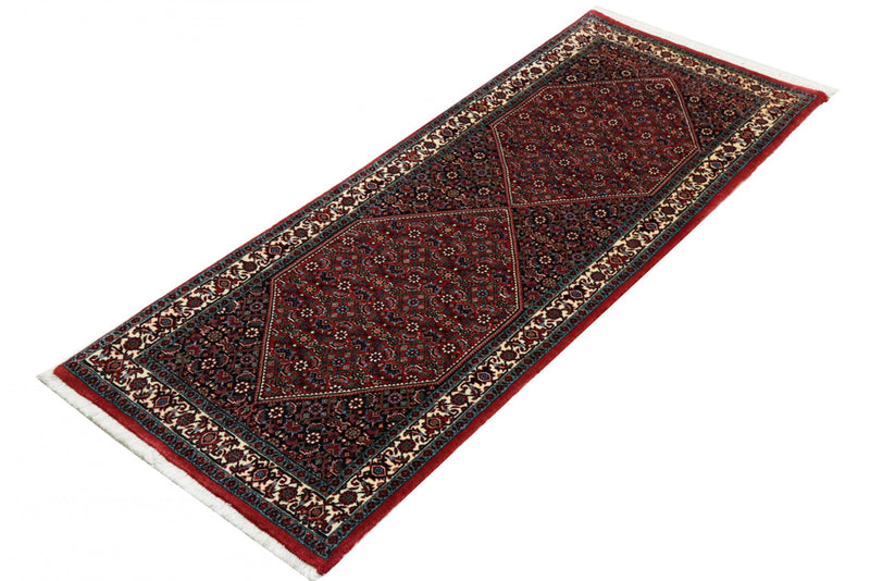 Runner Perser Rug - Bidjar - 200 x 78 cm - rust