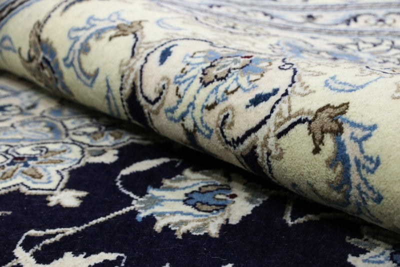 Perser Rug - Nain - Royal - 309 x 201 cm - dark blue