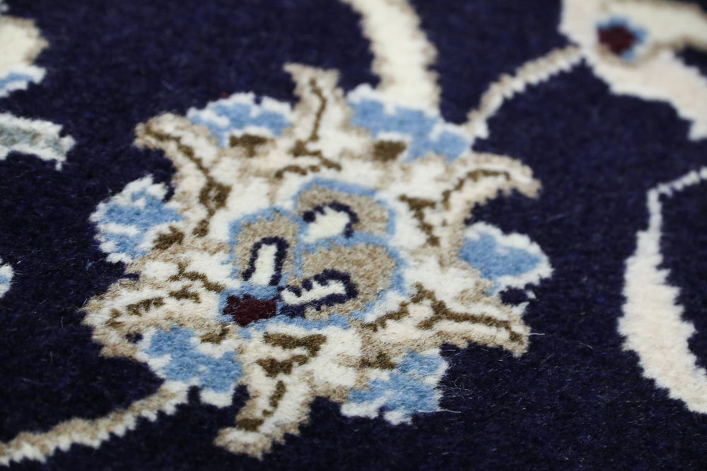 Perser Rug - Nain - Royal - 309 x 201 cm - dark blue