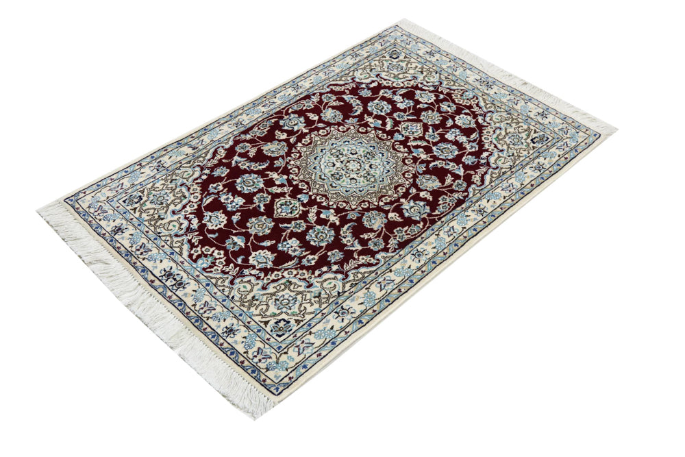 Perser Rug - Nain - Premium - 152 x 95 cm - red