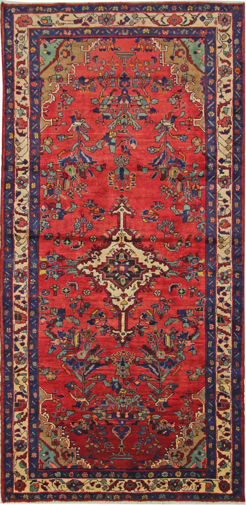 Runner Perser Rug - Classic - 291 x 140 cm - red