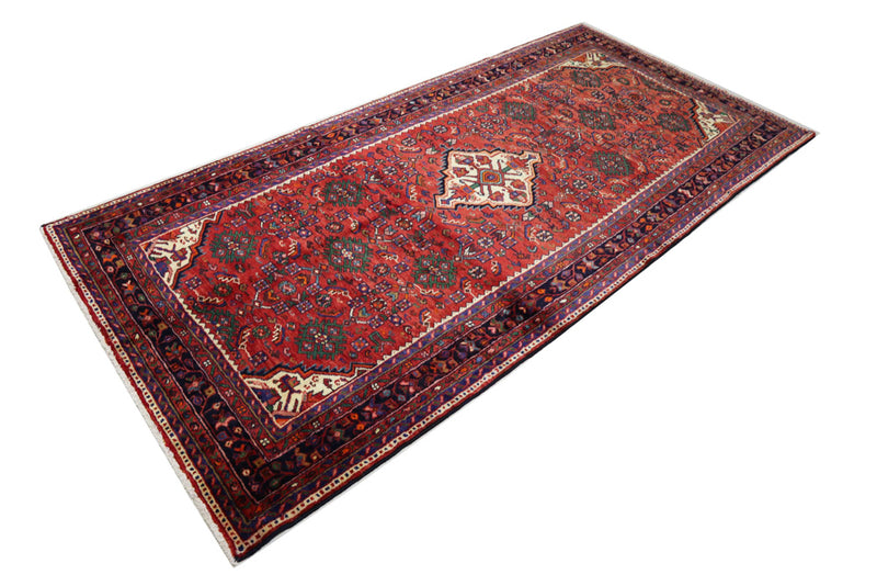Perser Rug - Nomadic - 322 x 157 cm - red