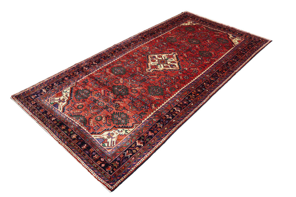Perser Rug - Nomadic - 322 x 157 cm - red