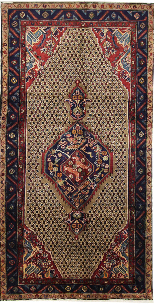 Perser Rug - Nomadic - 301 x 155 cm - sand