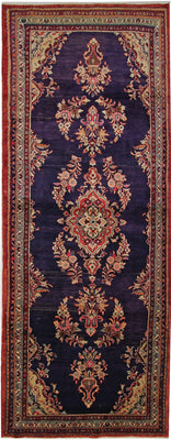 Runner Perser Rug - Nomadic - 313 x 127 cm - dark blue